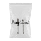 Maxbell Bicycle Pedal Crank Steel Thread Tap Dental Machine Arms Silver Left Right