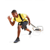 Maxbell Fitness Sled Harness Workout Speed Trainer Vest Belt with Pull Strap