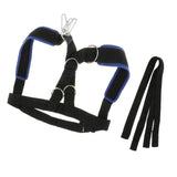 Maxbell Fitness Sled Harness Workout Speed Trainer Vest Belt with Pull Strap