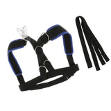 Maxbell Fitness Sled Harness Workout Speed Trainer Vest Belt with Pull Strap
