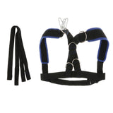 Maxbell Fitness Sled Harness Workout Speed Trainer Vest Belt with Pull Strap