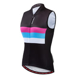 Maxbell Cycling Vest Jersey Women Sleeveless Breathable Reflective Tops Black S