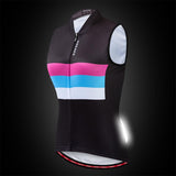 Maxbell Cycling Vest Jersey Women Sleeveless Breathable Reflective Tops Black S