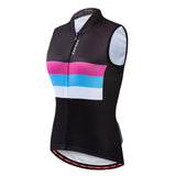 Maxbell Cycling Vest Jersey Women Sleeveless Breathable Reflective Tops Black L