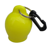 Maxbell Scuba Dive Silicone Mouthpiece Cover with Clip Regulator Octo Holder Yellow