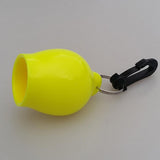 Maxbell Scuba Dive Silicone Mouthpiece Cover with Clip Regulator Octo Holder Yellow