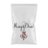 Maxbell Zinc Alloy Diving Flag Sea Turtle Key Chain Holder Keyring Keychain Bag Tag