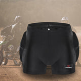 Maxbell Skating Hips Protector Pants Teens Skiing Padded Protective Shorts Black S