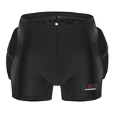 Maxbell Skating Hips Protector Pants Teens Skiing Padded Protective Shorts Black S