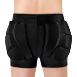 Maxbell Skating Hips Protector Pants Teens Skiing Padded Protective Shorts Black M