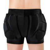 Maxbell Skating Hips Protector Pants Teens Skiing Padded Protective Shorts Black L