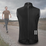 Maxbell Men's Cycling Vest Motorcycle Windproof Sleeveless Jersey Waistcoat XXXL