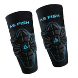 Maxbell Protective Gear Elbow / Knee Pads for Skating Cycling Scooter Blue Elbow