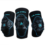 Maxbell Protective Gear Elbow / Knee Pads for Skating Cycling Scooter Blue Elbow