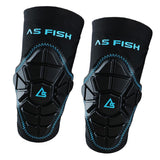 Maxbell Protective Gear Elbow / Knee Pads for Skating Cycling Scooter Blue Knee