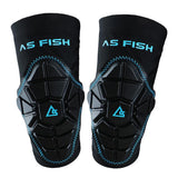 Maxbell Protective Gear Elbow / Knee Pads for Skating Cycling Scooter Blue Knee
