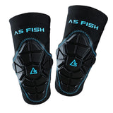 Maxbell Protective Gear Elbow / Knee Pads for Skating Cycling Scooter Blue Knee