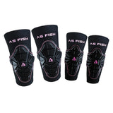 Maxbell Protective Gear Set Elbow Knee Pads for Skating Cycling Bike Scooter Pink