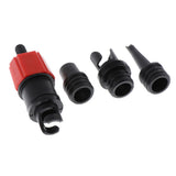 Maxbell 4 in 1 Inflatable Boat Kayak Pump Valve Adapter SUP Airbed Swim Ring Adaptor