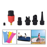Maxbell 4 in 1 Inflatable Boat Kayak Pump Valve Adapter SUP Airbed Swim Ring Adaptor