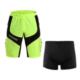 Maxbell Casual Multifunctional Shorts Waterproof Riding Sport Shorts Panties Set M