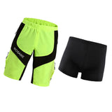Maxbell Casual Multifunctional Shorts Waterproof Riding Sport Shorts Panties Set M