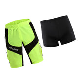 Maxbell Casual Multifunctional Shorts Waterproof Riding Sport Shorts Panties Set XXL