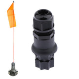 Maxbell Safety Flag Mount Base Canoe Kayak Flag Pole Role Holder DIY Accessories