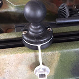 Maxbell Kayak Quick Release Track Base Slide Guide Rail Systems Accessory Black Ball