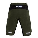 Maxbell 2 in 1 Cycling Shorts Gel Padded Underwear Liner Loose Fit Half Pants S