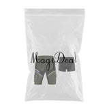 Maxbell 2 in 1 Cycling Shorts Gel Padded Underwear Liner Loose Fit Half Pants S