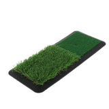 Maxbell Home Golf Practice Mat Backyard Training Hitting Pad Two- Color Golf Turf