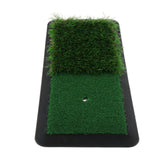 Maxbell Home Golf Practice Mat Backyard Training Hitting Pad Two- Color Golf Turf