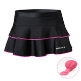 Maxbell Women's Cycling Padded Skirt Tennis Golf Yoga Shorts Pants Swing Skirt S