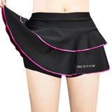 Maxbell Women's Cycling Padded Skirt Tennis Golf Yoga Shorts Pants Swing Skirt S