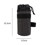 Maxbell Portable Water Bottle Bag Outdoor Riding Insulated Kettle Sleeve Pouch Gray