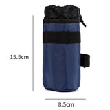 Maxbell Portable Water Bottle Bag Outdoor Riding Insulated Kettle Sleeve Pouch Blue