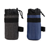 Maxbell Portable Water Bottle Bag Outdoor Riding Insulated Kettle Sleeve Pouch Blue