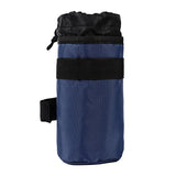 Maxbell Portable Water Bottle Bag Outdoor Riding Insulated Kettle Sleeve Pouch Blue