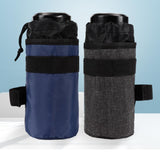 Maxbell Portable Water Bottle Bag Outdoor Riding Insulated Kettle Sleeve Pouch Blue