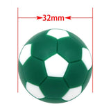 Maxbell 6pcs 32mm Table Soccer Football Foosball Balls Fussball Replacement Green