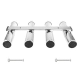 Maxbell 4 Tube Fishing Rod Holder Pole Side Mount Bracket Rack for Boat Marine Kayak