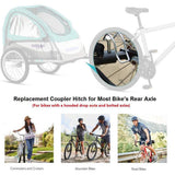 Maxbell Child Pet Stroller Bicycle Trailer Coupler Hitch Steel Rear Replacement Axle