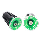 Maxbell 1 Pair Aluminum Alloy Bicycle Bike Handlebar End Plugs Bar End Caps Green