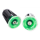 Maxbell 1 Pair Aluminum Alloy Bicycle Bike Handlebar End Plugs Bar End Caps Green