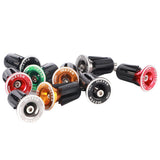 Maxbell 1 Pair Aluminum Alloy Bicycle Bike Handlebar End Plugs Bar End Caps Silver
