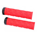 Maxbell 1 Pair Bike Bicycle MTB Handlebar Soft Rubber Bar Grip Covers Nonslip Red