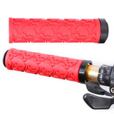 Maxbell 1 Pair Bike Bicycle MTB Handlebar Soft Rubber Bar Grip Covers Nonslip Red