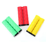 Maxbell 1 Pair Bike Bicycle MTB Handlebar Soft Rubber Bar Grip Covers Nonslip Red