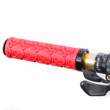Maxbell 1 Pair Bike Bicycle MTB Handlebar Soft Rubber Bar Grip Covers Nonslip Red